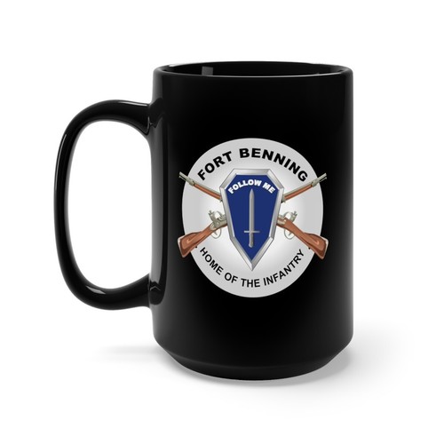 Tazza nera esercito - nera,