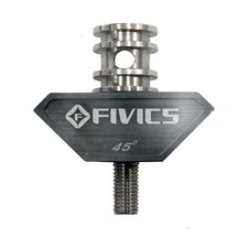 FIVICS V-Bar RF stabilizzatori accessori tiro con l'arco 40 o 45 gradi argento/blu