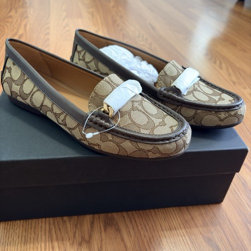 Mocassini donna coach olive - mocassini,