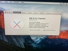 Mac Mini (Late 2009) MC238LL/A - 4GB DDR3 - SSD 256GB - MacOS X El Capitan