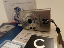 Completa E Perfettamente Funziononante Canon Digital Ixus V2.Batteria Nuova Plus