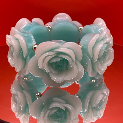 Bracciale vintage lucite - bracciale,