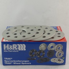 H&R Passaruota 10/10mm Argento per Renault Clio B Laguna RX4 Scenic