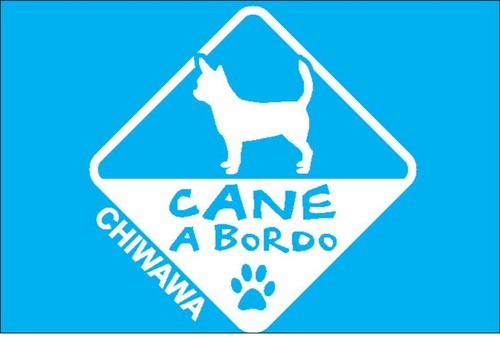 Adesivo auto cane - adesivo,