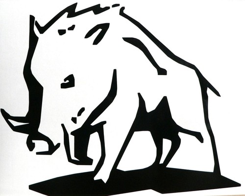 Adesivo maiale hog sticker - maiale,