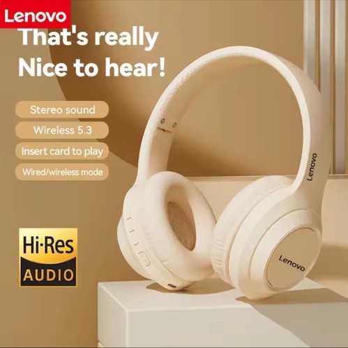 Cuffie lenovo con audio - con,