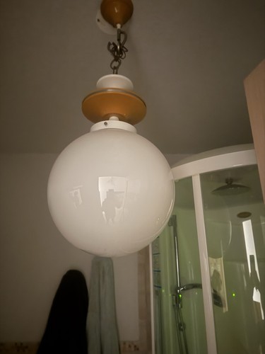 Lampada vetro palla - lampada, a