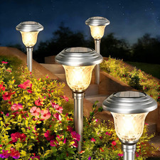 8 Pezzi Lampade Da Giardino
