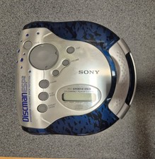 Lettore CD portatile Sony Blue