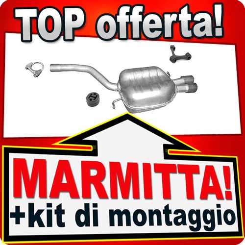 Silenziatore posteriore per - posteriore,