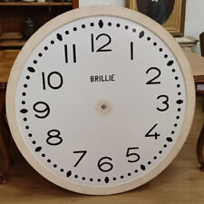 Orologio da parete grande industriale da stazione ferroviaria