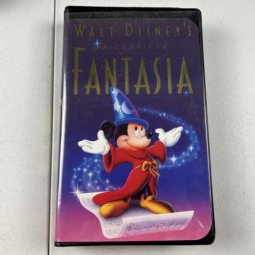 Fantasia vhs 1990 animation - vhs,