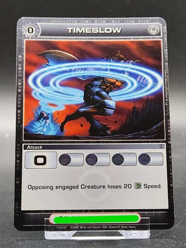 Chaotic card timeslow beyond - chaotic, :