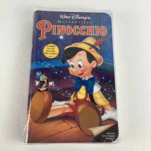 Disney pinocchio vhs tape - vhs,