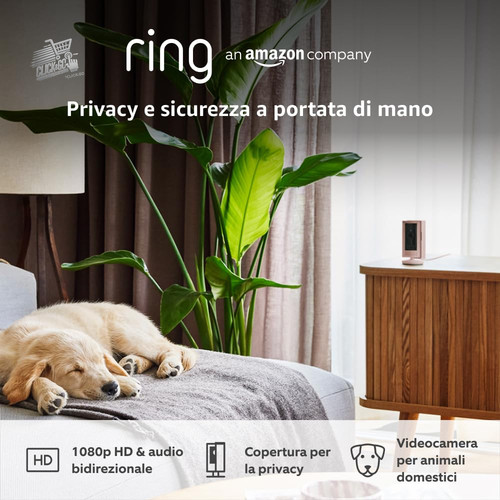 Ring telecamera interna - interna, wi-fi