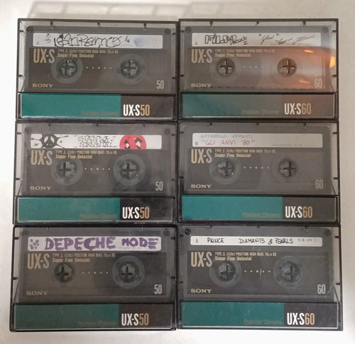 Lotto sony 50 60 1990 - lotto, 6x