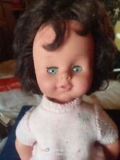 BAMBOLA MICHELA SEBINO PARLANTE CAPELLI SCURI 70'S