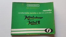 Innocenti Mini Minor -Mini T 1968 manuale officina caratteristiche tecniche dati