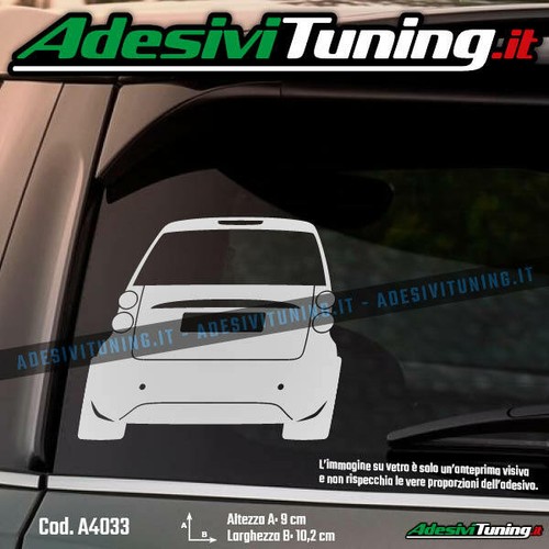 Adesivo profilo posteriore - adesivo,