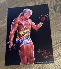 Ultimate Warrior rara scheda