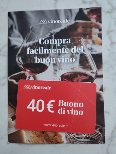 Buono sconto coupon vino - sconto, 40€