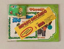 IMPARO GIOCANDO-FAVOLA ILLUSTRATA-PINOCCHIO + ANIMALI IN GARA,DA MAGAZZINO