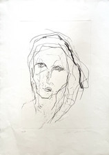 Ernesto Treccani - Incisione vintage originale. Opera firmata a mano.