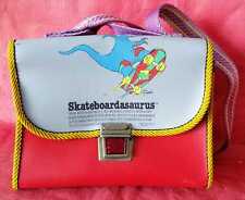 CESTINO PORTA MERENDA PRANZO CARTELLA ASILO SCUOLA MATERNA BAULETTO VINTAGE