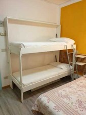 LETTO A CASTELLO RICHIUDIBILE, LETTO A CASTELLO A SCOMPARSA, LETTO A MURO 