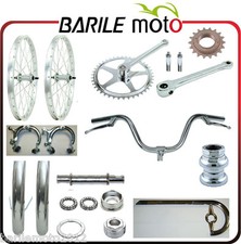 Kit Parti / Ricambi Cromati Bici Graziella 20" Ruote + Parafanghi + Manubrio ecc
