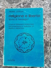 Libro Religione E Libertà Corso Di Frenologia di Pierre Leroux