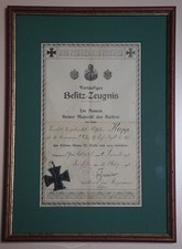 Alsace Brevet Diploma Croce Di