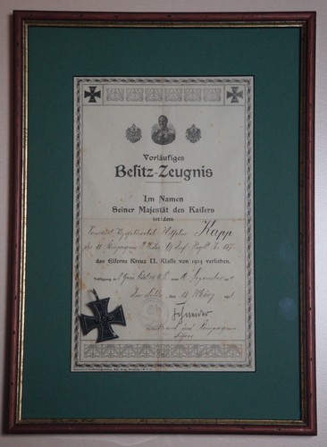 Alsace brevet diploma croce - diploma, di