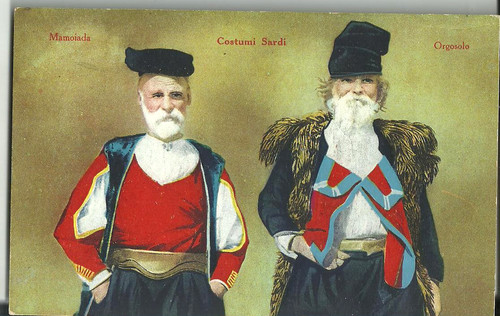 Costumi sardi mamoiada - costumi,
