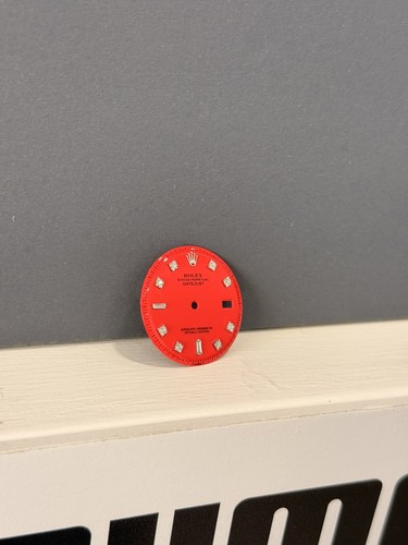 Dial quadrante rosso - , rolex