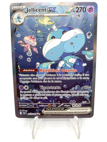Carta pokemon jellicent - carta,