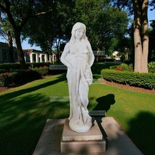 Statua Floreale in cemento e