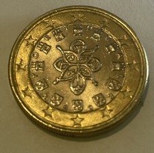 Una moneta euro del - moneta,