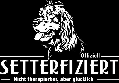 Adesivo auto gordon setter - gordon,