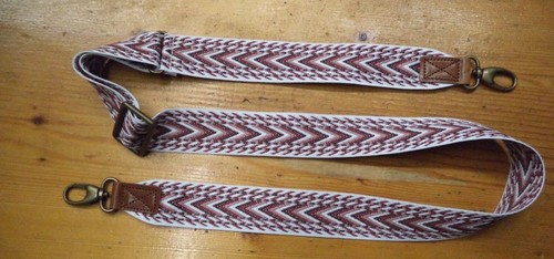 Tracolla per borsa jacquard