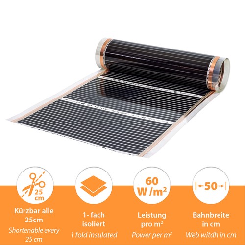 Infrarossi riscaldamento foil - infrarossi,