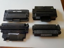 N. 4 TONER VUOTI PER STAMPANTI LASER Marche varie: come in foto