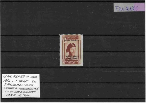 Corpo polacco italia 1954 - polacco,