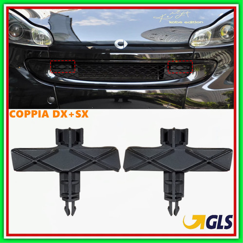 Coppia gancio griglia chiusura - gancio,