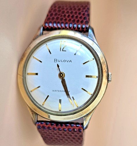 Rara bulova 10k - bulova, r.g.p