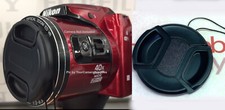 B500: TAPPO OBIETTIVO ANTERIORE A SCATTO DIRETTO SU FOTOCAMERA NIKON COOLPIX B500 B 500+ SUPPORTO