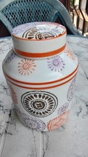 NEAVITA porta tisane e tè barattolo decorato ceramica di qualità vintage