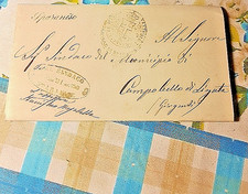 PIEGO IN FRANCHIGIA  1873"DAL