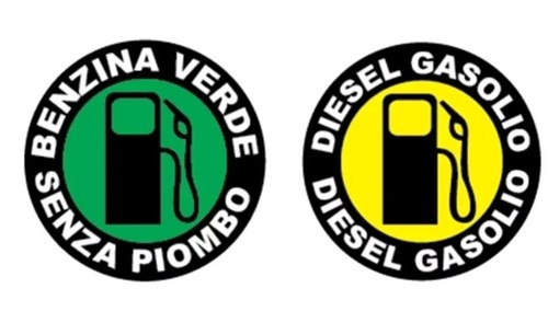 Coppia adesivi serbatoio auto - serbatoio,