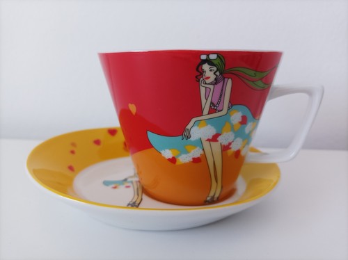 Servizio ceramica tazze - servizio, in
